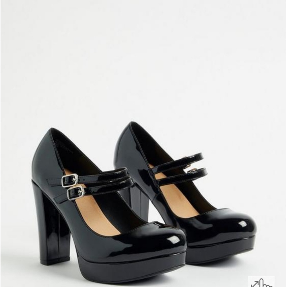 Mary Jane Platform Tapered Heel